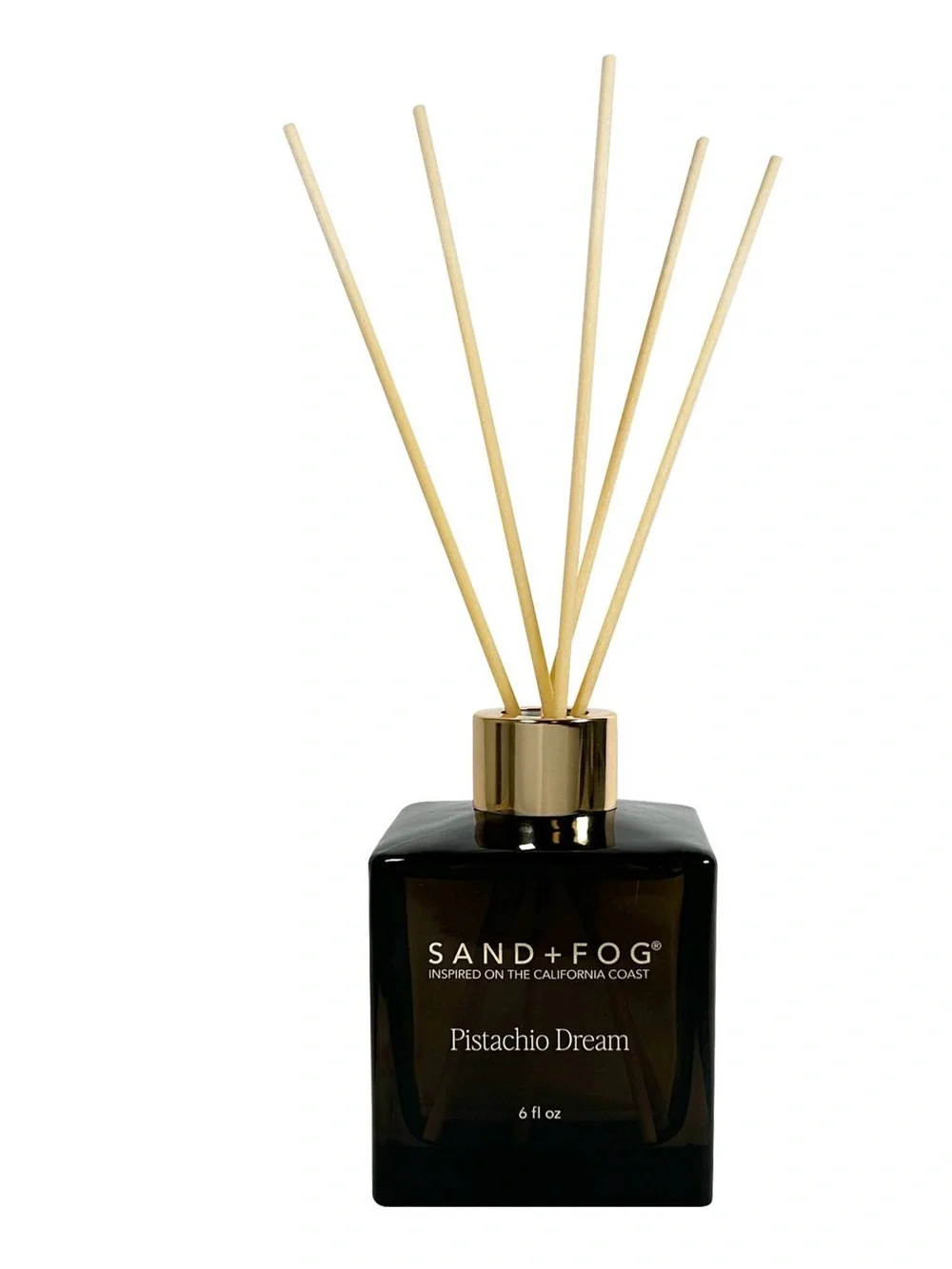 SAND+FOG Reed Diffuser 3-Pack Pistachio Dream, Fresh Breeze, Floral Jasmine